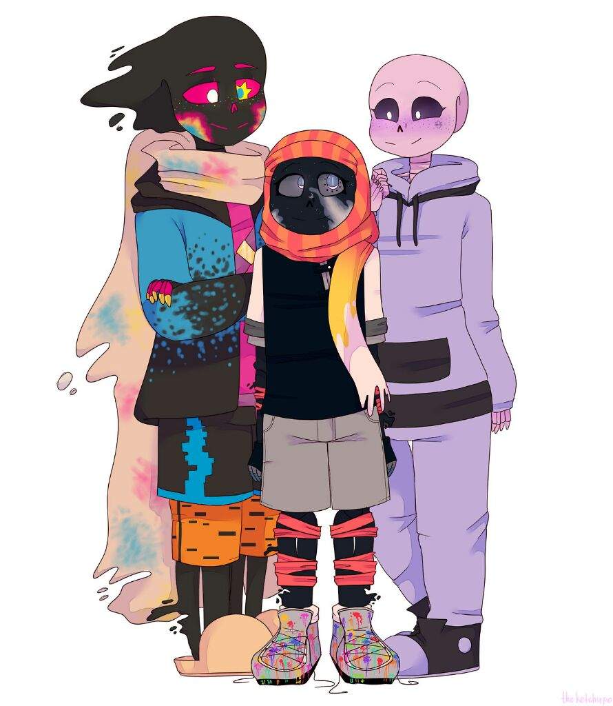 Cross!sans x glitch reader, Undertale AUs x Reader one shots