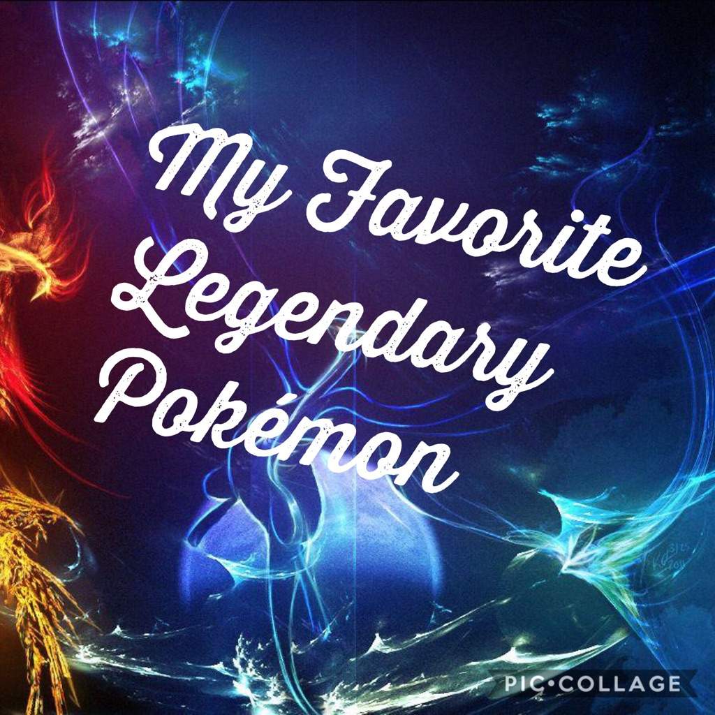 My Top 10 Legendary PokÃ©mon | PokÃ©mon Amino