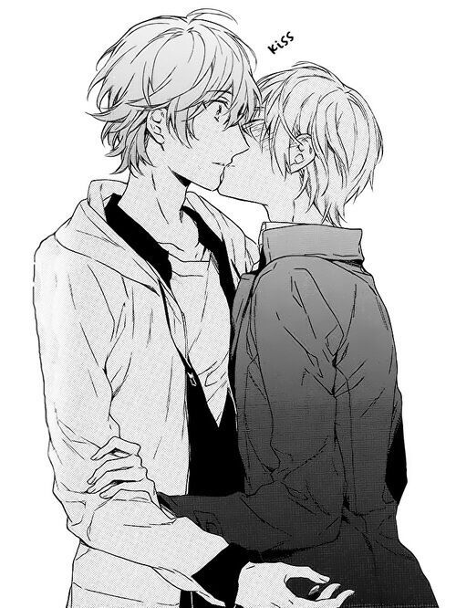 Boy kiss boy anime