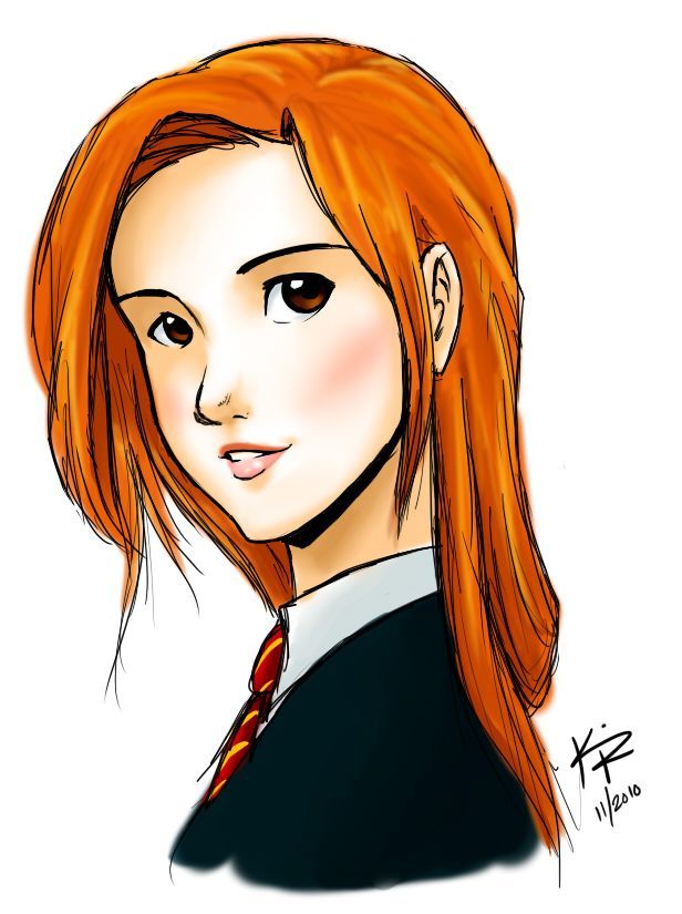 Ginny Weasley Fan Art.