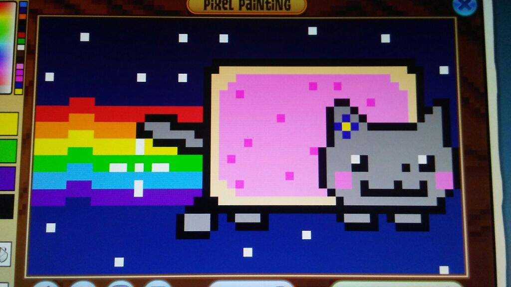 pixel art nyan cat gallery of arts and crafts pixel art nyan cat gallery of arts