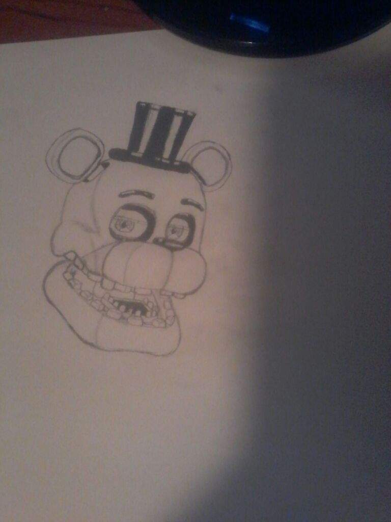 Withered Freddy (sketch drawing) | Five Nights At Freddy's Amino