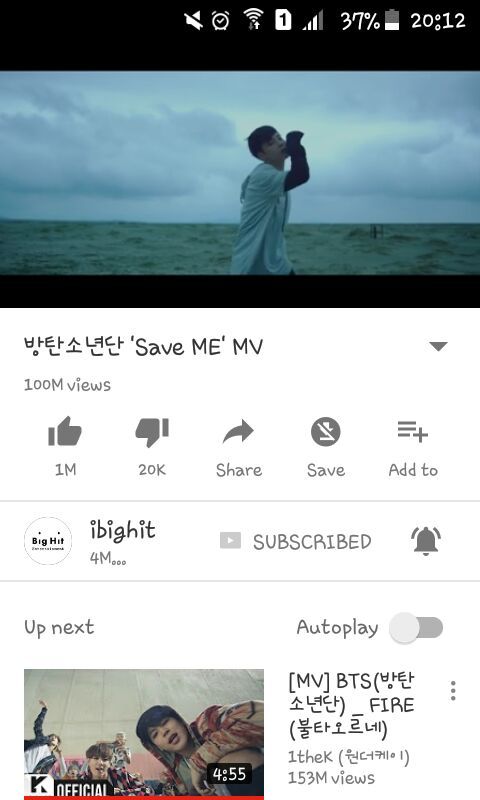 Bts Save Me Mv Reached 100 Million View Army S Amino