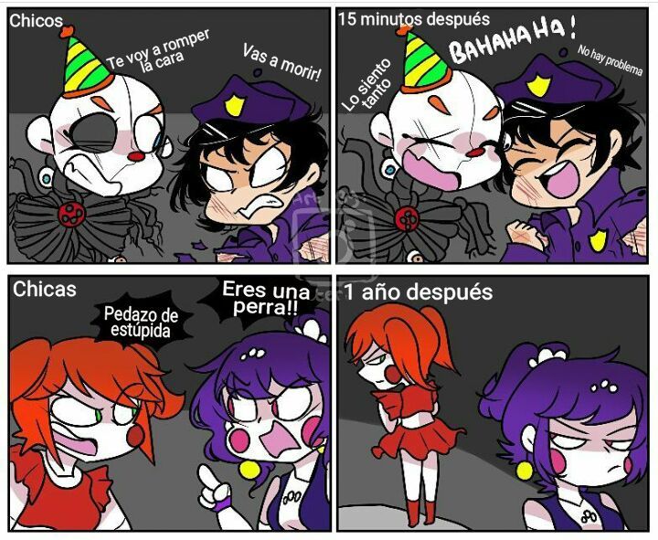 Traducciones De Cómics De Sister Location Parte 2 °fnaf Sister Location Amino° Amino 5514