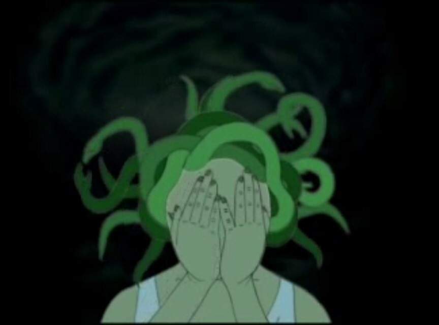 medusa before curse