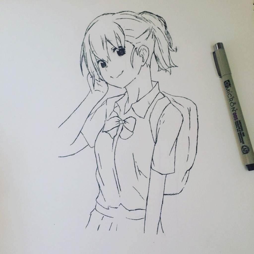 Drawing of nishimiya | Koe No Katachi/A Silent Voice Amino