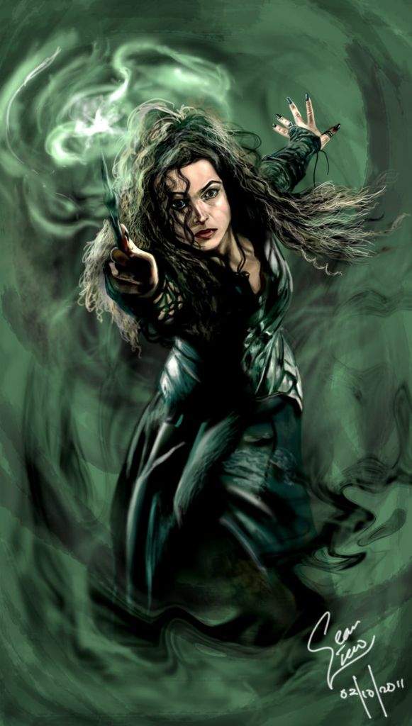 Bellatrix Lestrange Fan Art.