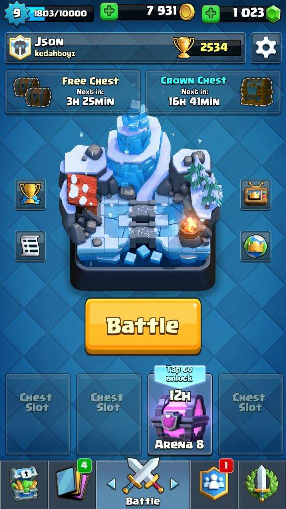 clash royale legendary algorithm