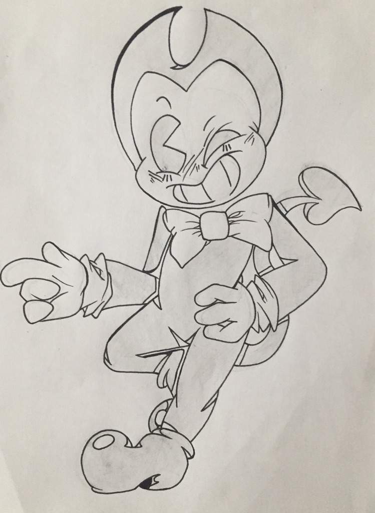 Chibi bendy drawing | Bendy and the Ink Machine Amino