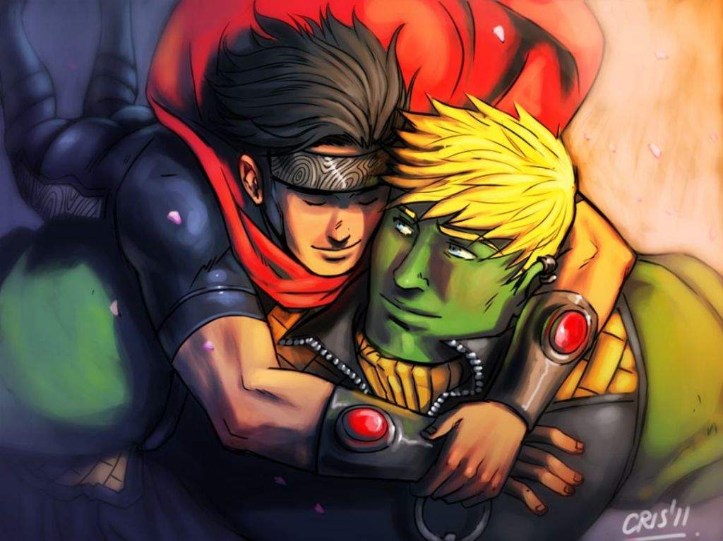 Wiccan and Hulkling.