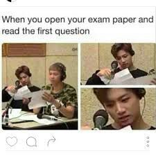 Bts ~ Exam memes | ARMY's Amino