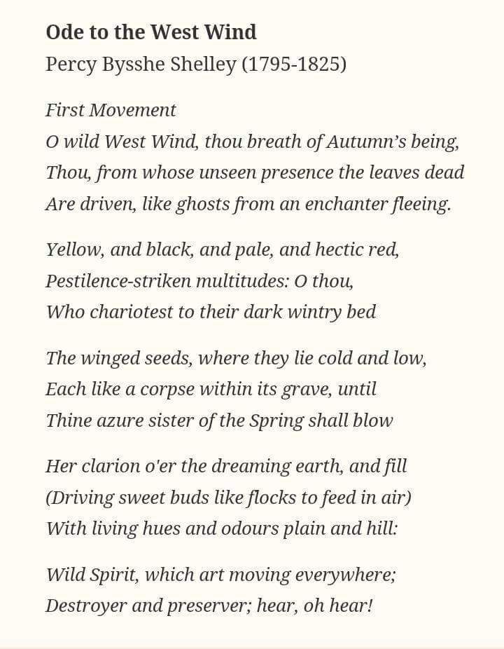 percy shelley sonnets