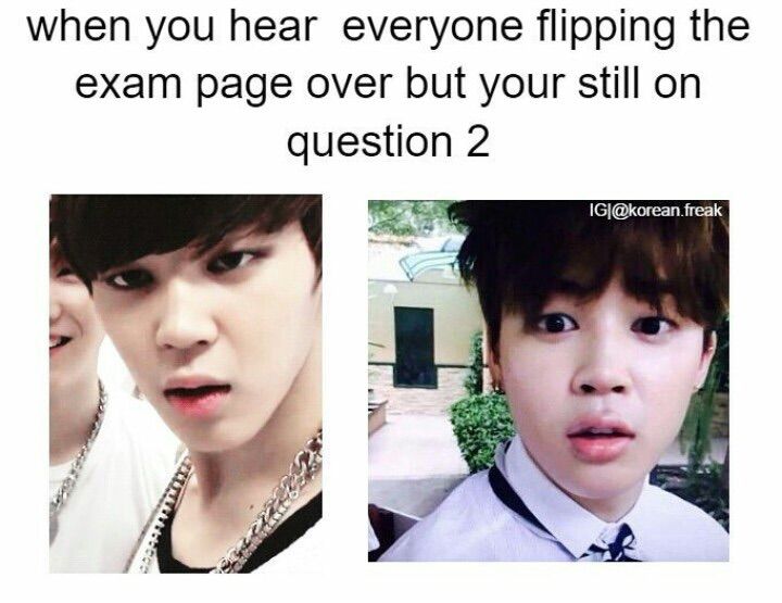 [BTS] Exams Memes | ARMY's Amino