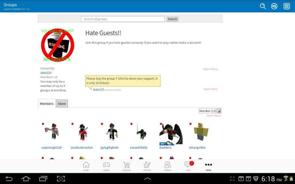 Guestslifesmatter Roblox Amino - i hate guests roblox