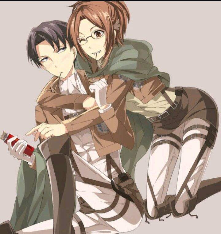 Levi X Hanji Wiki Attack On Titan Amino