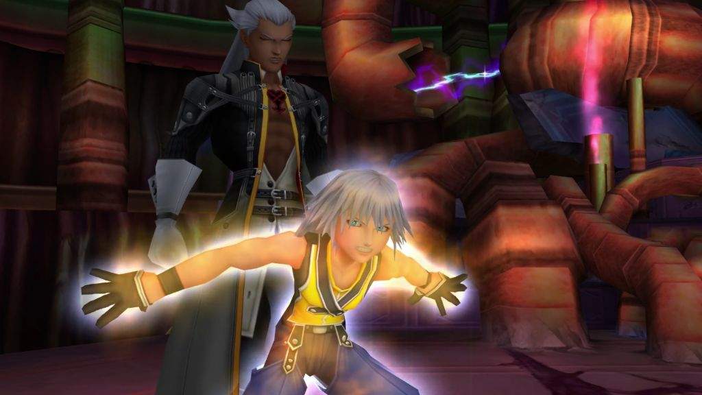 During the events of Kingdom Hearts 1. Riku merged his heart with Ansem (Xe...