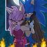 amino-Queen Amy Rose the hedgehog (crush King Sonic)-c182a273