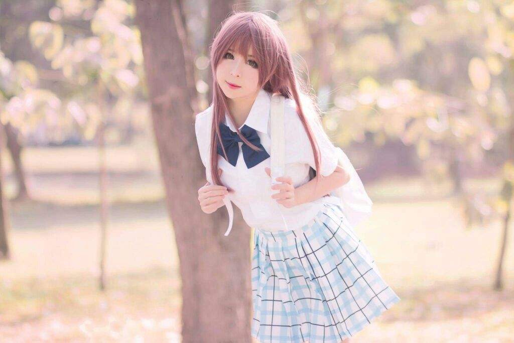 Nishimiya Shouko Koe No Katachi Cosplay By Misaki Anime Amino