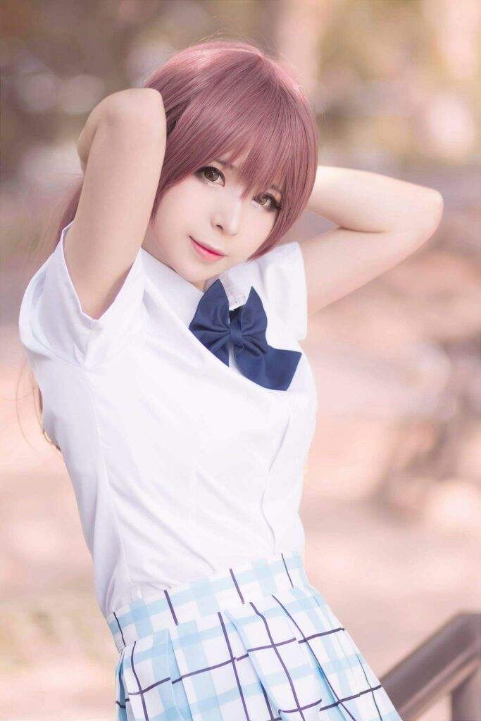 Nishimiya Shouko Koe No Katachi Cosplay By Misaki Anime Amino