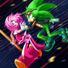 amino-Queen Amy Rose the hedgehog (crush King Sonic)-f9273315