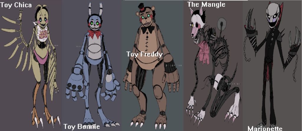 Five nights at Freddys two drawkill's.