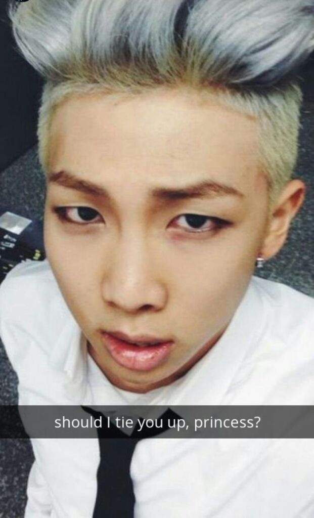 Namjoon [SnapChat] imagines~ | ARMY's Amino