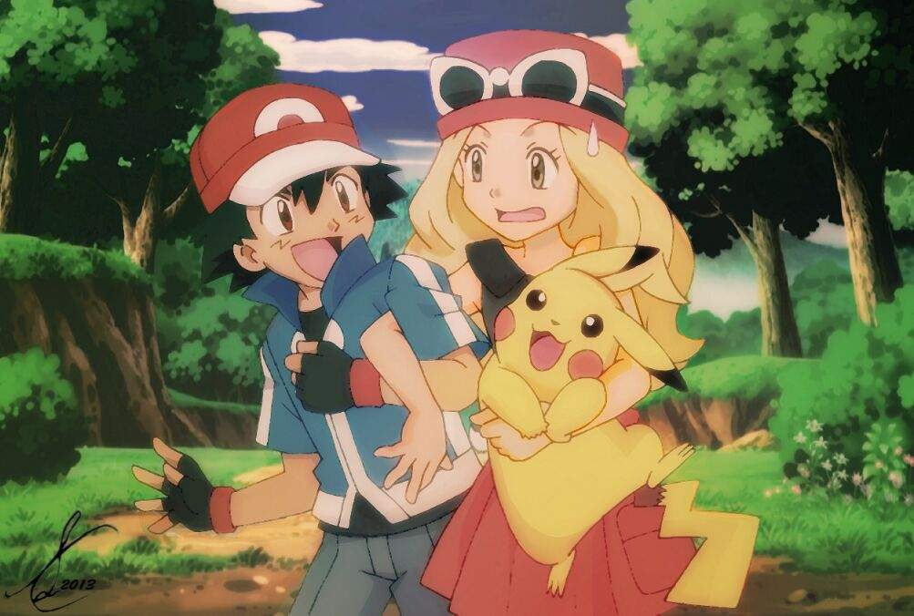 Serena X Ash♡♡ Wiki Pokémon Amino 9262