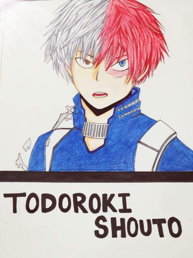 Todoroki Shouto || Drawing Tutorial | Anime Amino