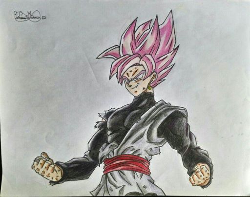 Drawing Goku Black SSJ Rose | DragonBallZ Amino