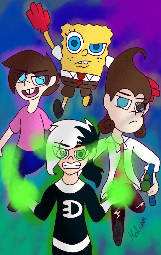 Nicktoons Unite! Fanart drawing | Cartoon Amino