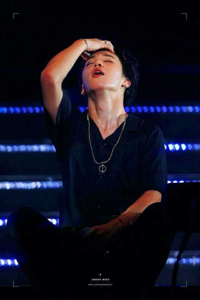 Image result for jimin sweating