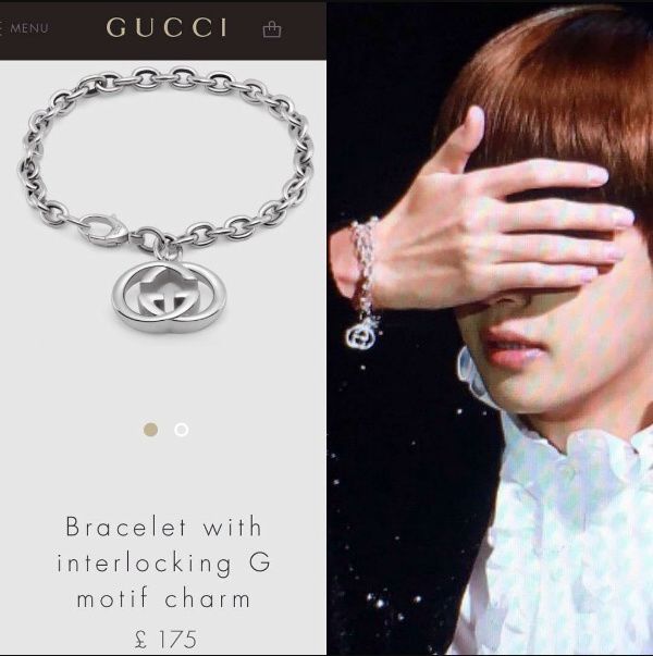 kim taehyung gucci bag