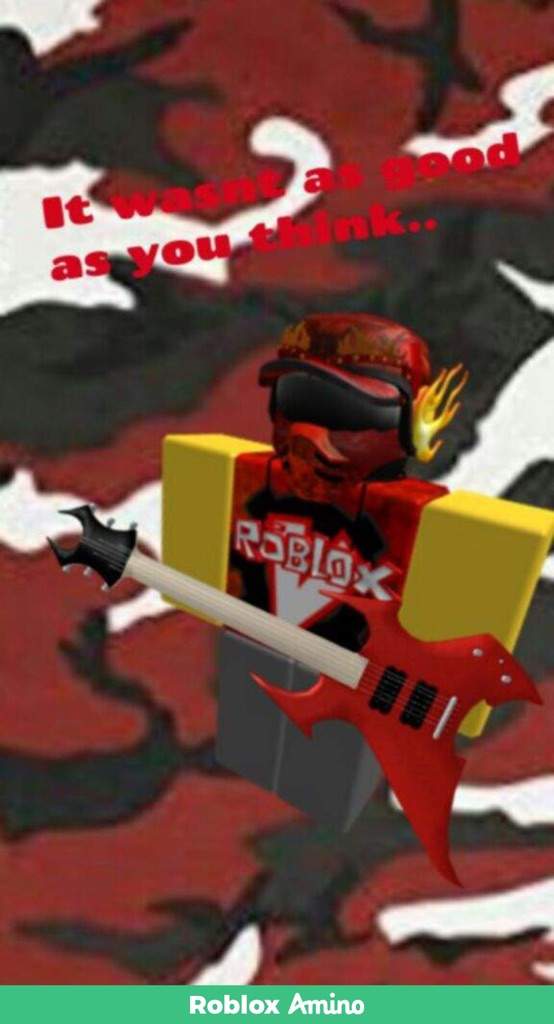 Virgodf145bs Roblox Amino - red guitar roblox