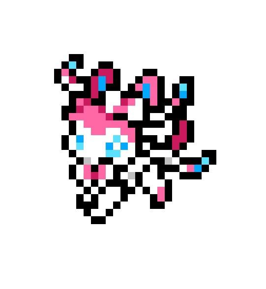 Sylveon Pixel Art | Pokémon Amino