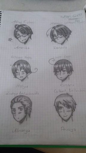 My Hetalia Drawings | Hetalia ~ Amino