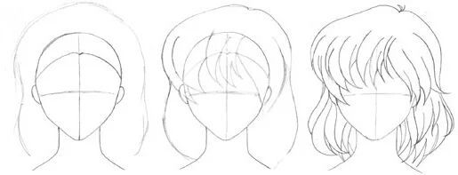 Como dibujar un cabello de mujer | •Anime• Amino