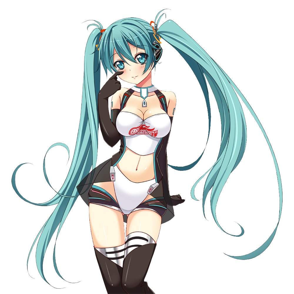 Hatsune Miku my favorite vocaloid she's so awesome and sexy love the t...