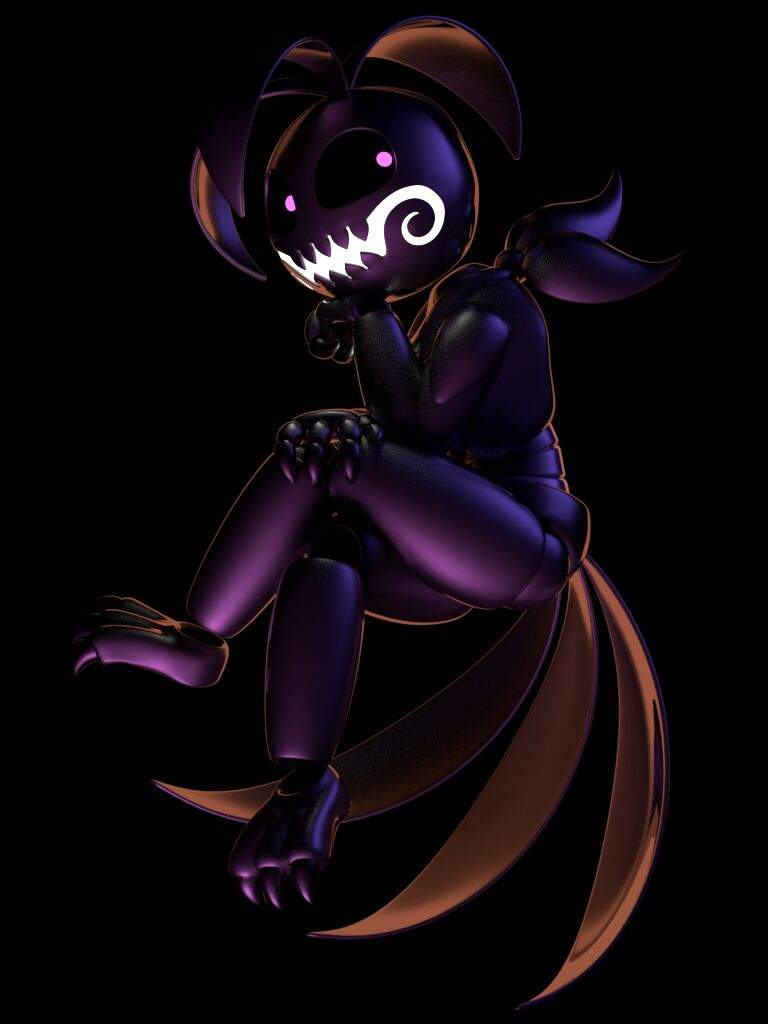 Shadow Toy Chica 💜 Model + Renders | Five Nights At Freddy's Amino