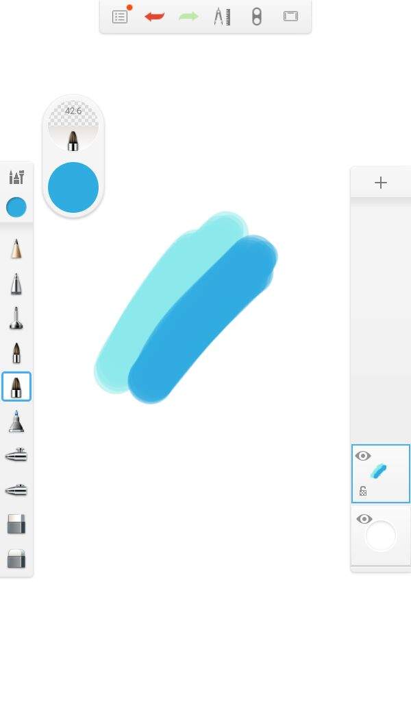 how to blend colors in autodesk sketchbook mobile