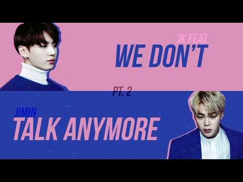 Lyrics We don't talk anymore - JungKook & Jimin