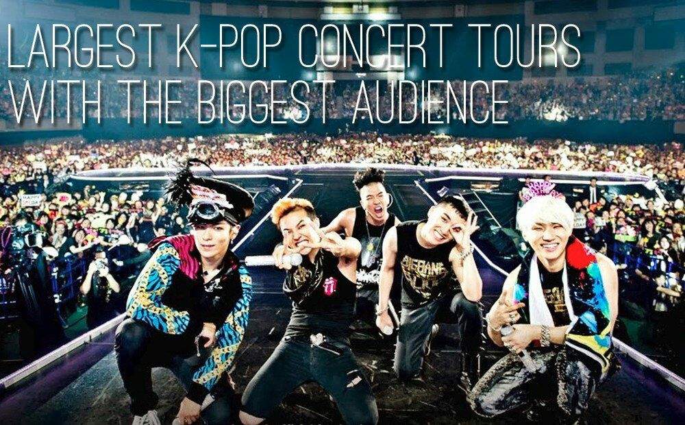 Largest Kpop Concert tours with the biggest audience KPop Amino