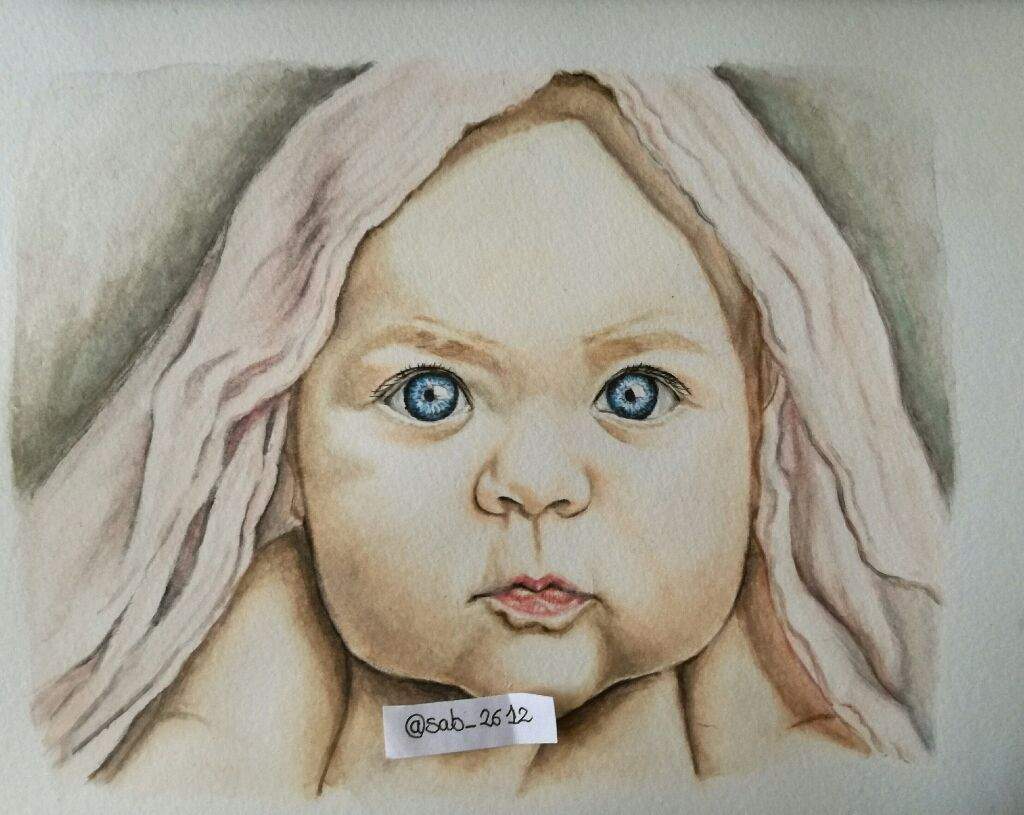 Watercolor baby | Art Amino