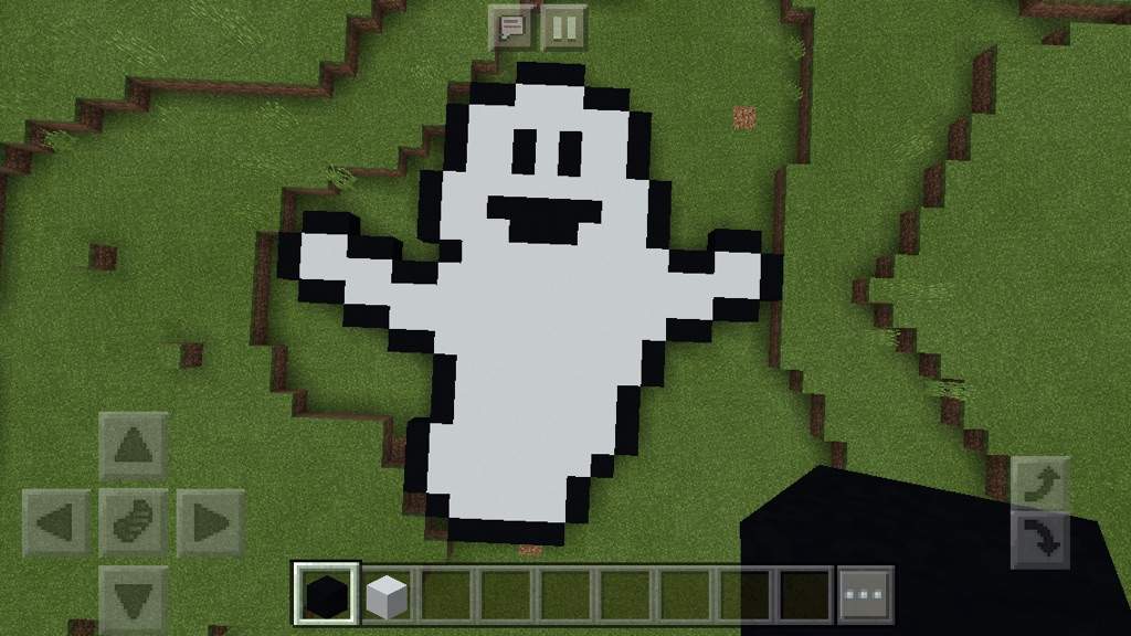 Cute Ghost Pixel Art | Minecraft Amino