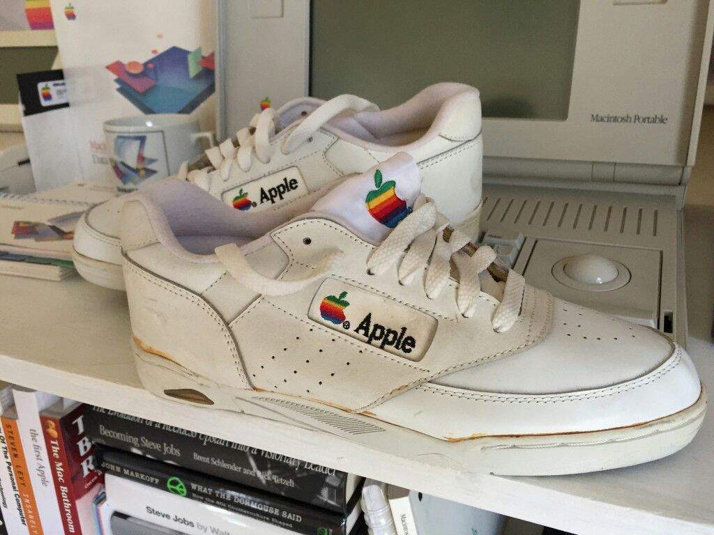 versace apple shoes