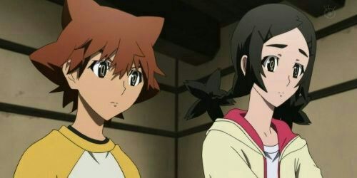 Resultado de imagen para Shiki anime Kaori Tanaka y Akira TanakaÂ gif