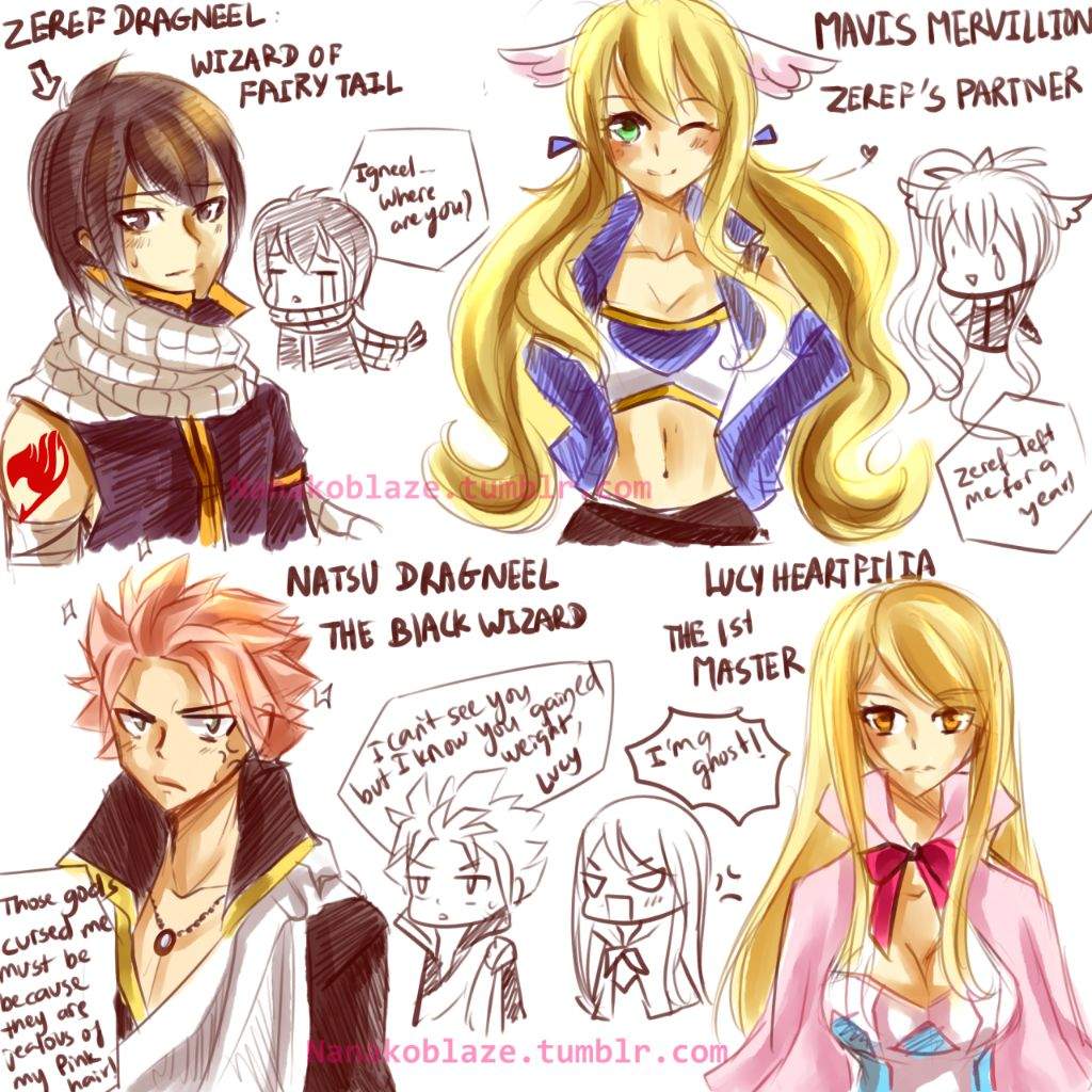 If Natsu and Zeref; Mavis and Lucy switched bodies | Fairy Tail Amino