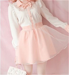 pastel pink clothing