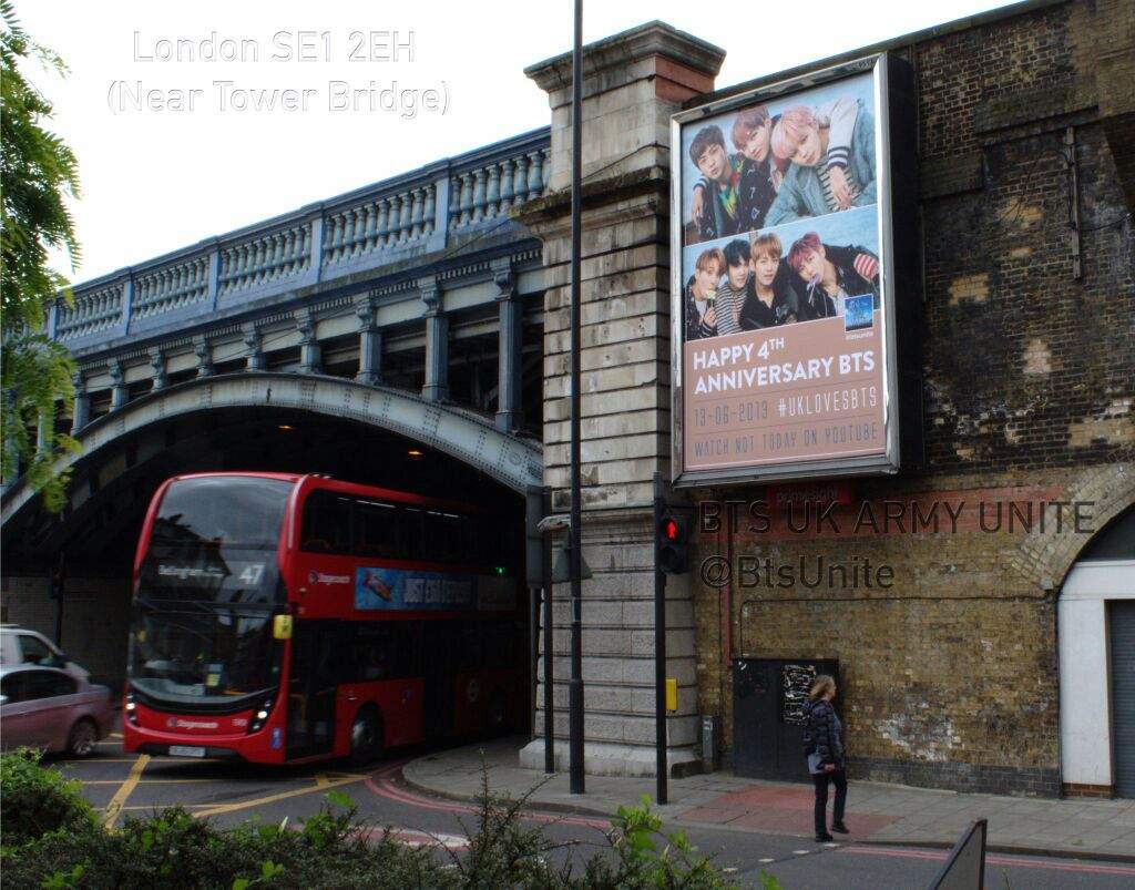 BTS Billboard in London | ARMY's Amino