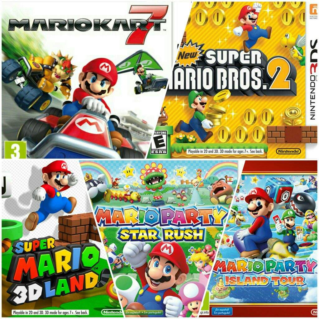 Mario Para Nintendo 3ds ¿cuál Es El Mejor • Nintendo • Amino