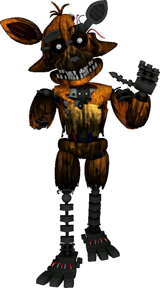 More Withered Phantom Foxy Edit Five Nights At Freddys Amino